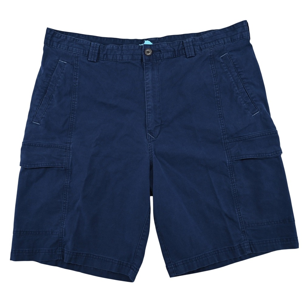 Tommy Bahama Men 40 Blue Key Isles Cargo Shorts Coastal Beach Vacation Stretch - Picture 2 of 16